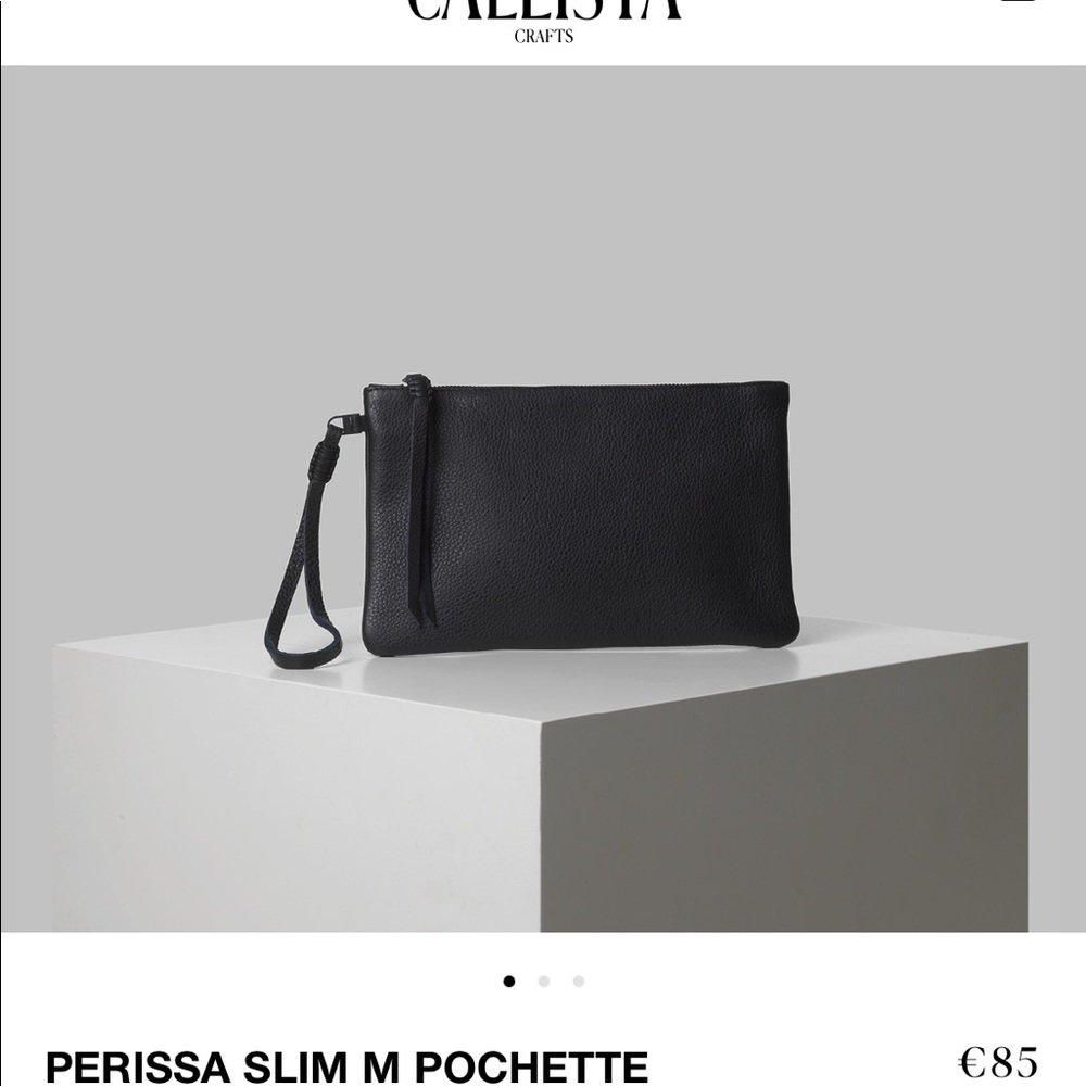 Callista crafts pochette wristlet black